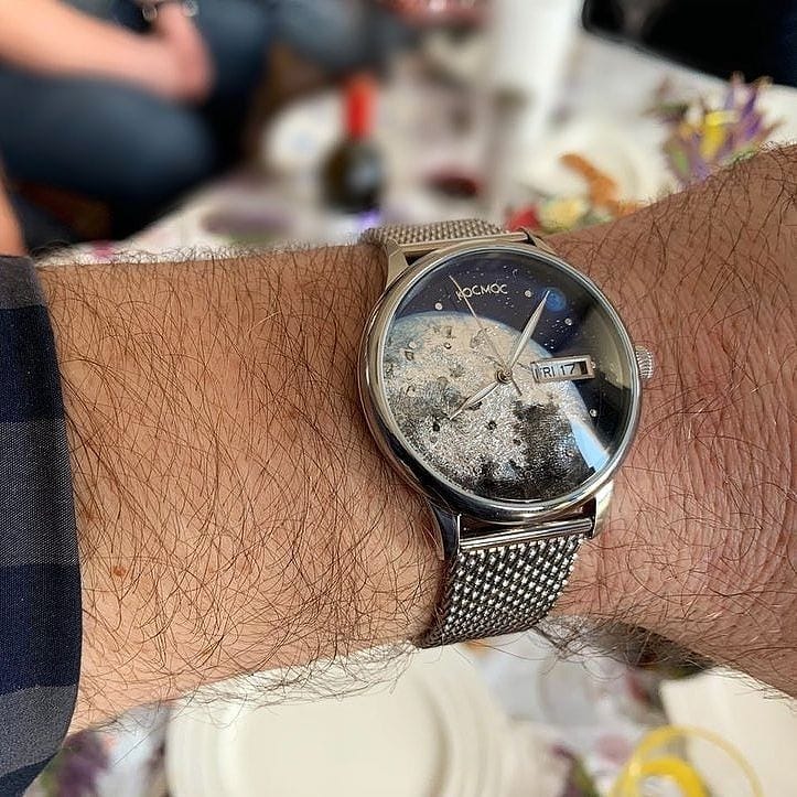 An impressive watch, created in a single copy. 